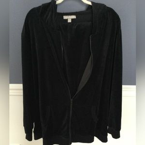 Woman Within Velour track suit